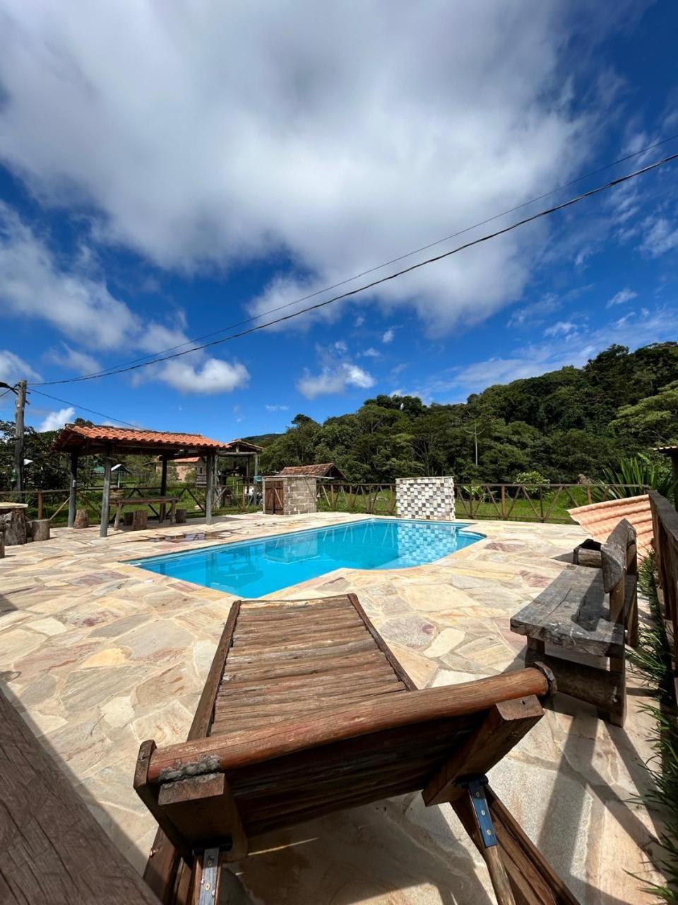 Chales E Camping Taquaral เซาโตเมตัสเลตราส ภายนอก รูปภาพ